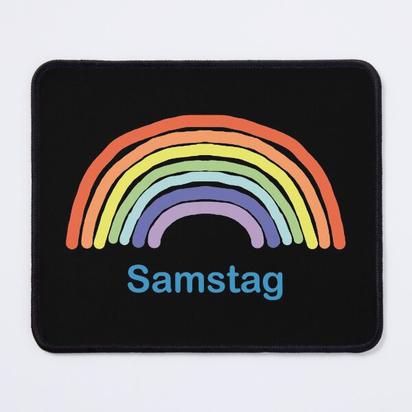 Item preview, Samstag Saturday Rainbow designed and sold by ellenhenry.