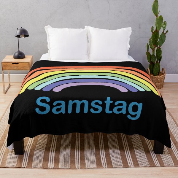 Item preview, Samstag Saturday Rainbow designed and sold by ellenhenry.
