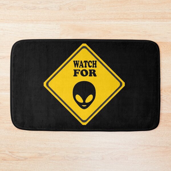 Item preview, Watch Out For Aliens Essential Sticker designed and sold by SW33TSP0T.
