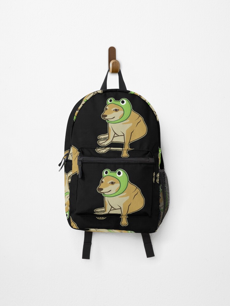 Thumbnail 1 of 3, Backpack, Froggy Cheems designed and sold by Rzera-.