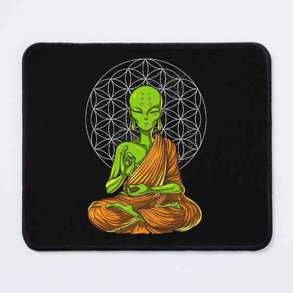 Item preview, Alien Buddha Meditation designed and sold by underheaven.