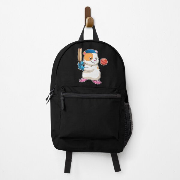 Item preview, Hamster at Cricket with Cricket bat & Cap designed and sold by Snabdesign84.