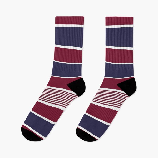 Item preview, Horizontal stripes, burgundy, navy blue, white designed and sold by Svitac.