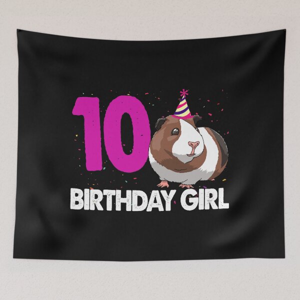 Item preview, Birthday Boy 10 Guinea Pig designed and sold by Bendthetrend.
