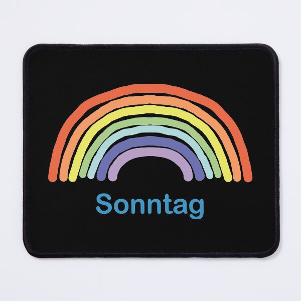 Item preview, Sonntag Sunday Rainbow designed and sold by ellenhenry.