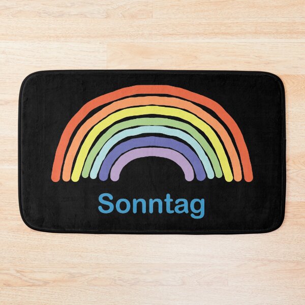 Item preview, Sonntag Sunday Rainbow designed and sold by ellenhenry.