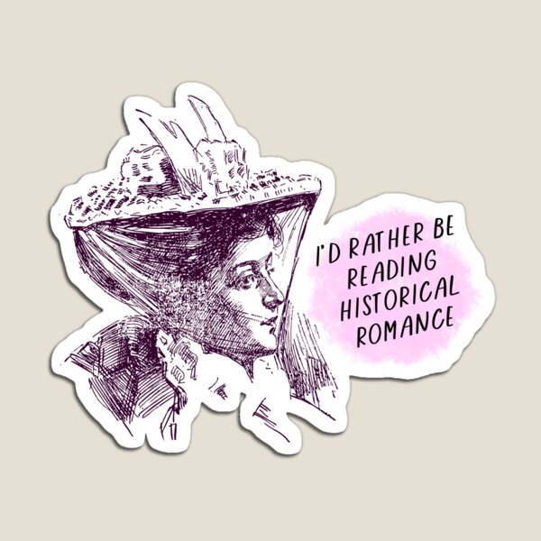 Aperçu de l'œuvre Je préférerais lire des romans d'amour historiques créée et vendue par WhipsAndKisses.