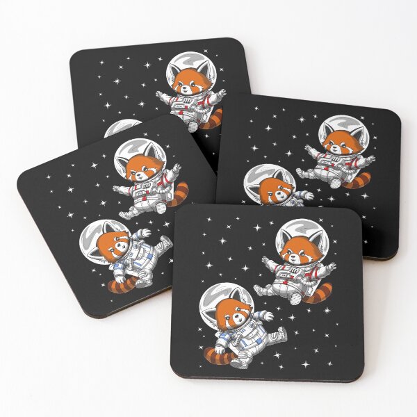 Item preview, Red Panda Bear Astronauts designed and sold by underheaven.