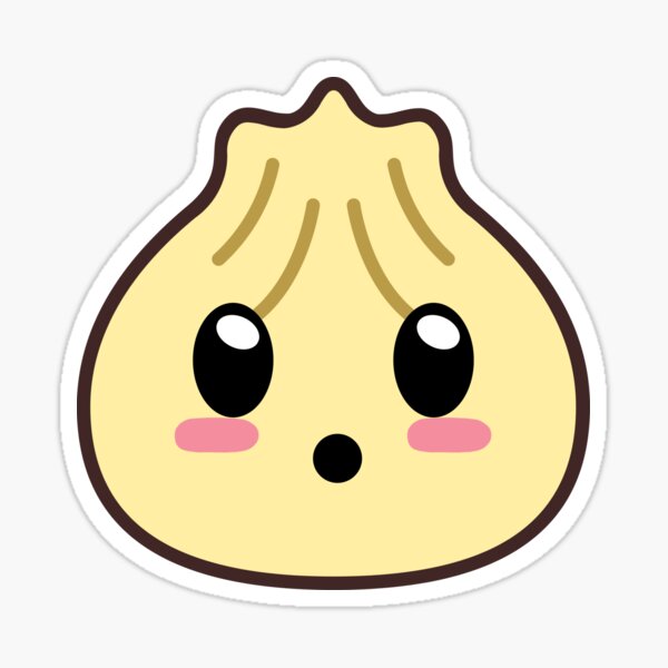 Kawaii Dumpling Sticker
