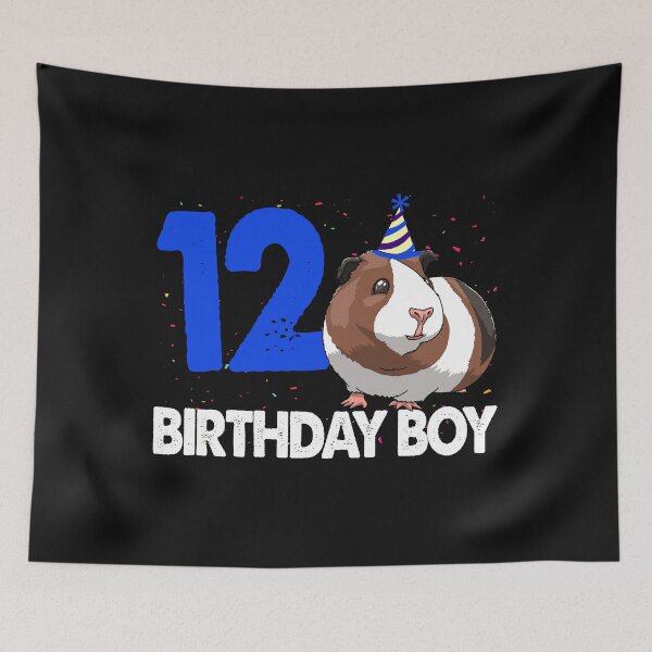 Item preview, Birthday Boy 12 Guinea Pig designed and sold by Bendthetrend.