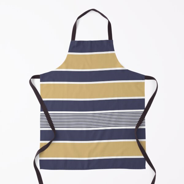 Artikelvorschau, Horizontal stripes, navy blue, ochre, white entworfen und verkauft von Svitac.