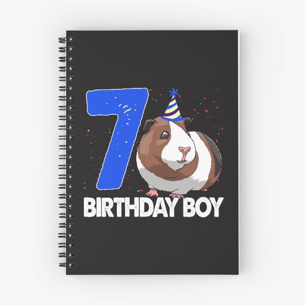 Item preview, Birthday Boy 7 Guinea Pig designed and sold by Bendthetrend.