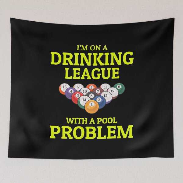 Item preview, Billiards Game Pool Player Cue Ball Sport Funny Saying designed and sold by CuteDesigns1.