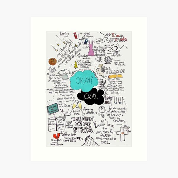 Item preview, The Fault in Our Stars - ORIGINAL ARTIST designed and sold by natasharamon.