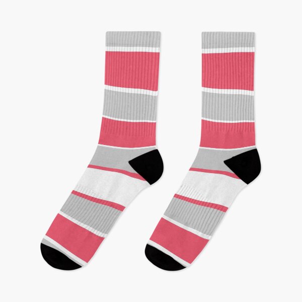 Item preview, Horizontal stripes, pastel blush, light grey, white designed and sold by Svitac.