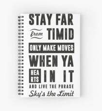 SKY'S THE LIMIT Spiral Notebook