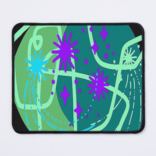 Item preview, ABSTRACT PATTERN LINEAR AND STARS, nr 3,  TRIPPY  PSYCHEDELIC ARTE ABSTRACTO designed and sold by Adri Barnard.