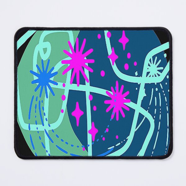Item preview, ABSTRACT PATTERN  LINEAR AND STARS, nr 2,  TRIPPY  PSYCHEDELIC ARTE ABSTRACTO designed and sold by Adri Barnard.