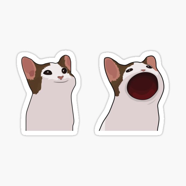 Cat cursor. Pop Cat наклейки. Поп Кэт Стикеры. Popcat картинки. Meme Cats Стикеры.