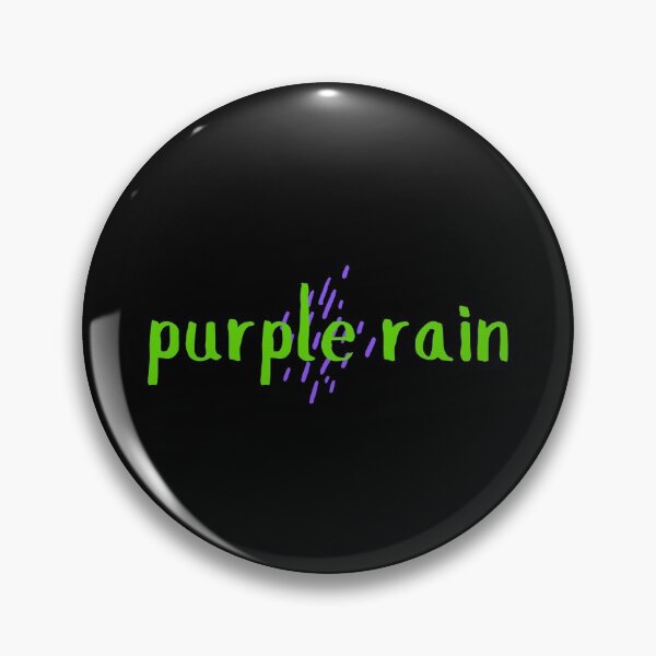 Item preview, LLUVIA MORADA CON TEXTO VERDE (sobre fondo negro) designed and sold by EllieMonroe.