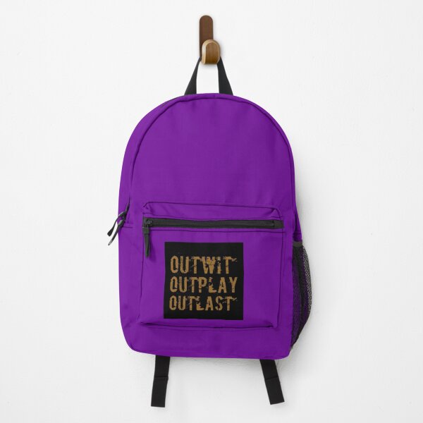 Item preview, Outwit Outplay Outlast Poster designed and sold by DeanPickupArt.