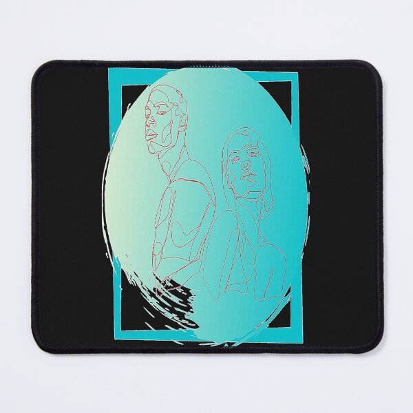 Item preview, Linear Design,  Abstract Faces, Psychedelic Arte Abstraco designed and sold by Adri Barnard.