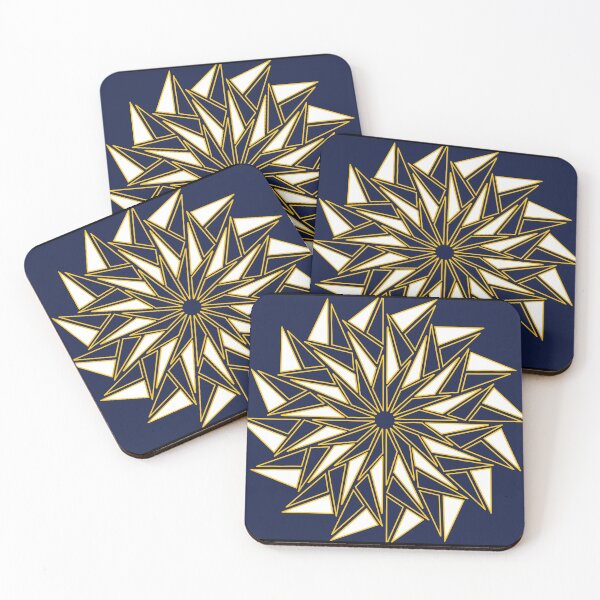Item preview, Flower of Triangles  NBW designed and sold by Liz Redbrake.