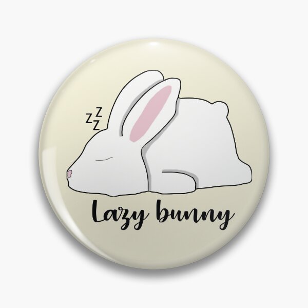 Item preview, Cute Lazy Bunny designed and sold by alienelle.