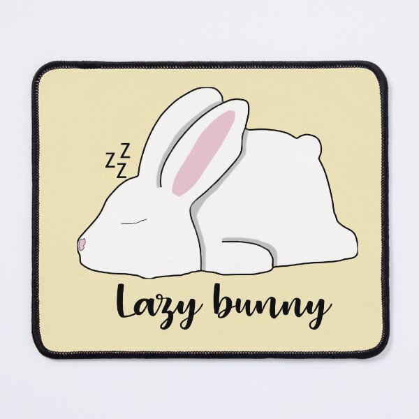 Item preview, Cute Lazy Bunny designed and sold by alienelle.
