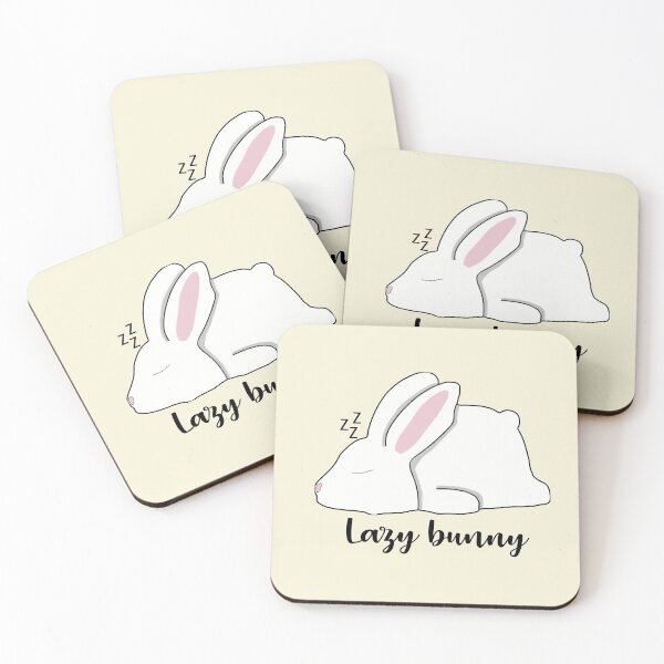 Item preview, Cute Lazy Bunny designed and sold by alienelle.