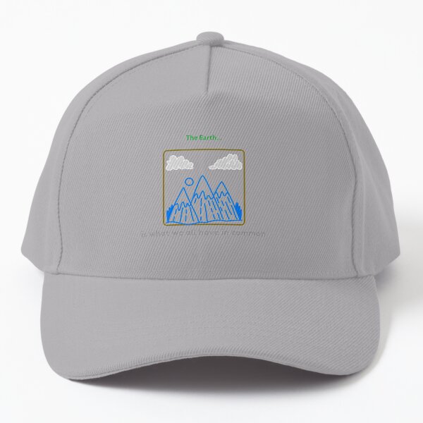 Environmentally Friendly Baseball Cap