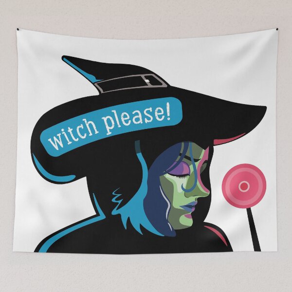 Item preview, witch please design designed and sold by Blazing-Art.