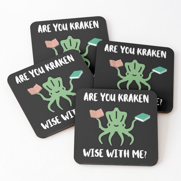 Item preview, Are You Kraken Wise With Me? Funny Kraken Pun Joke designed and sold by KrakenTreasures.