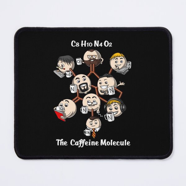 Item preview, Chemistry Caffeine Molecule designed and sold by underheaven.