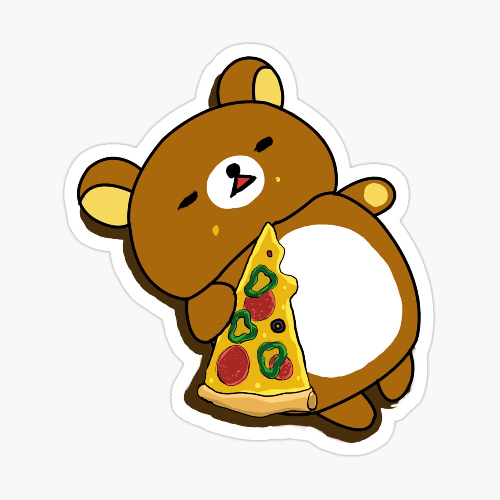 rilakkuma pizza plush