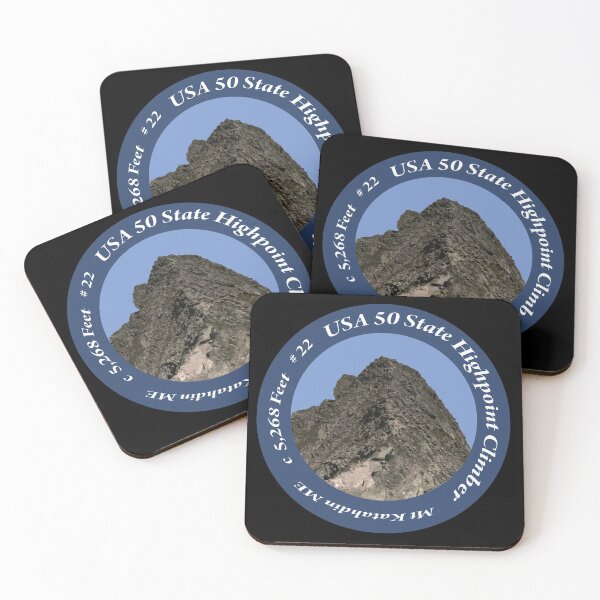 Item preview, Mt Katahdin ME 22 of 50 States Highpoint Climbers  designed and sold by janraydesigns.