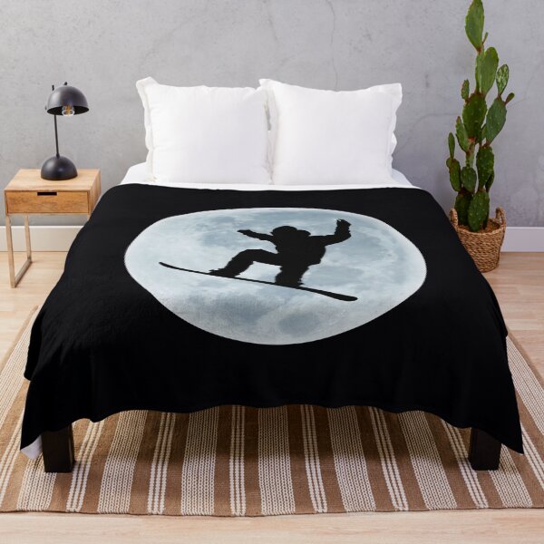 Item preview, Snowboarder Moon Shot designed and sold by GreatWest.