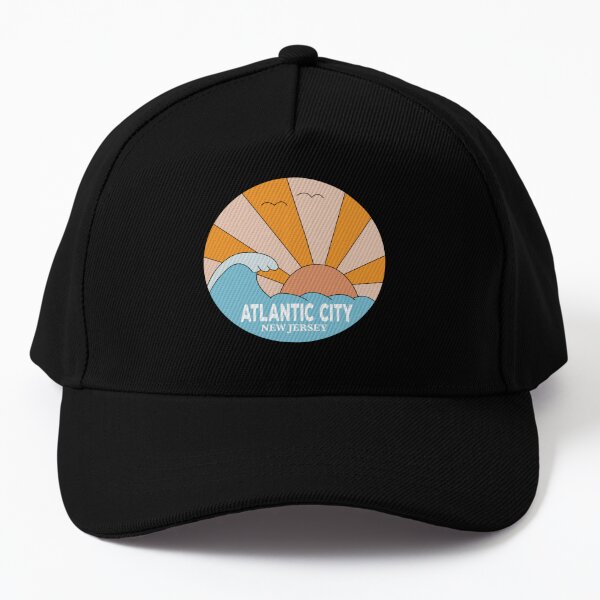 Atlantic City Surf Baseball Hat Vintage AC Minor League Adjustable Strap Cap