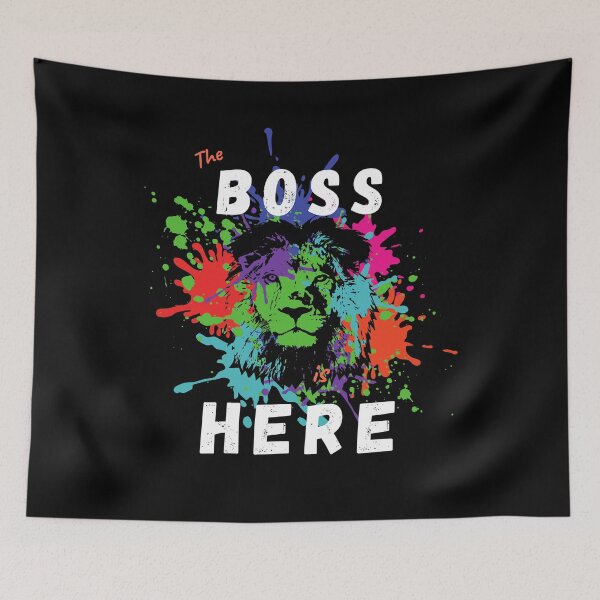 Item preview, The Boss Is Here designed and sold by livnitup68.