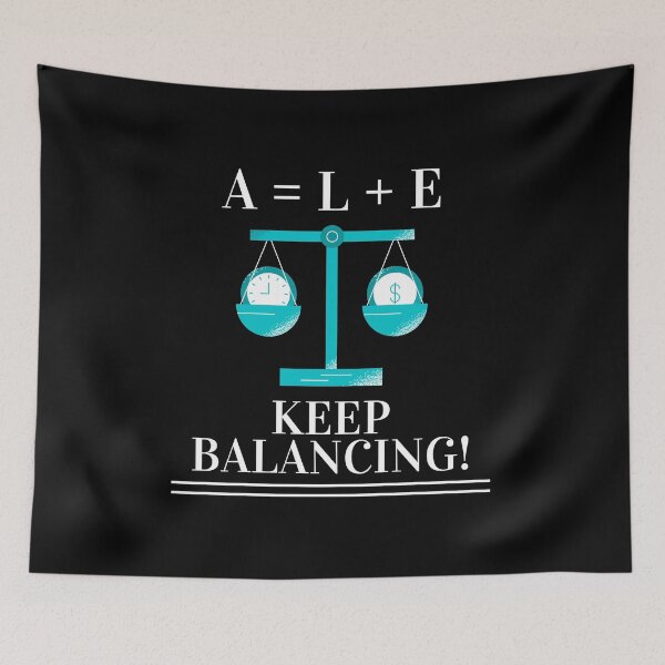 Item preview, Keep Balancing! - The Accounting Equation designed and sold by DuqueJ.