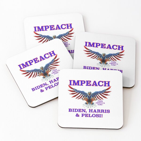 Aperçu de l'œuvre IMPEACH biden, harris et pelosi ! AMÉRIQUE LIBRE MAINTENANT ! CBDOilPrincess créée et vendue par CBDOilPrincess.