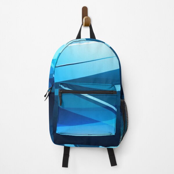 Item preview, Elegant Wavy Azure Lines designed and sold by NexusArts.