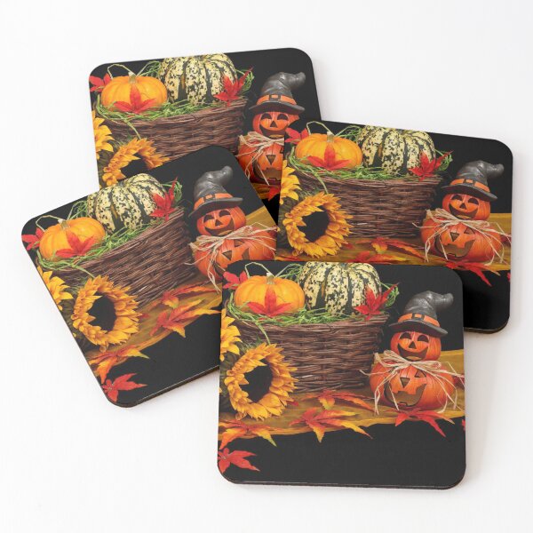 Item preview, Jack-O-Lantern and Sunflowers designed and sold by Arbrew.