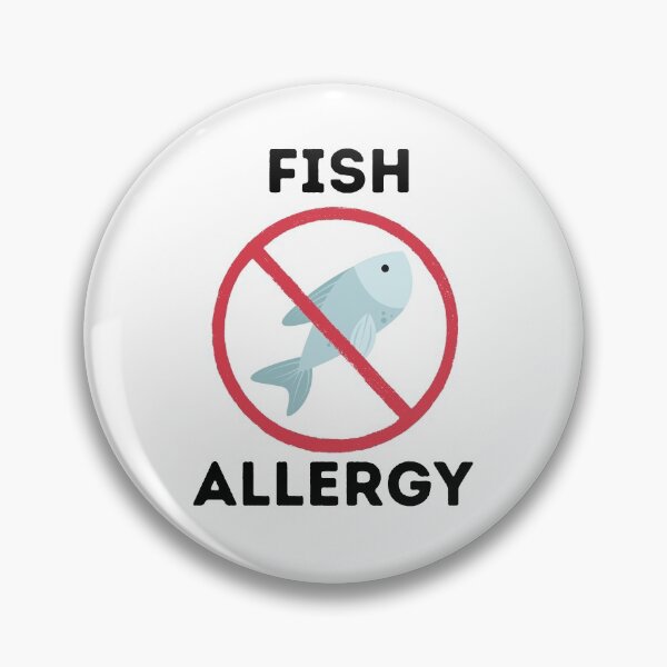 Item preview,  No Fish !   Allergy Awareness Design  designed and sold by JosTees96.