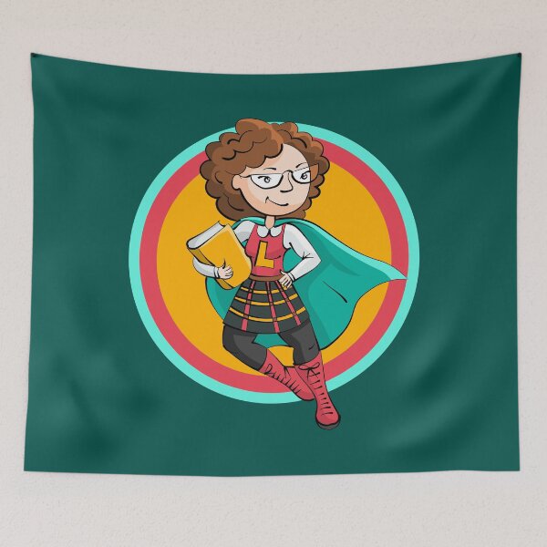 Item preview, Super Librarian Back To School designed and sold by Hot From Oven.