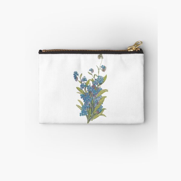 Item preview, Forget me not botanical encyclopedia flower blue myositis sylvatica designed and sold by fantastiv.
