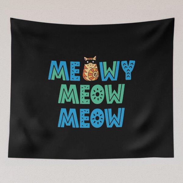 Item preview, Meowy meow meow II designed and sold by Kidzz.