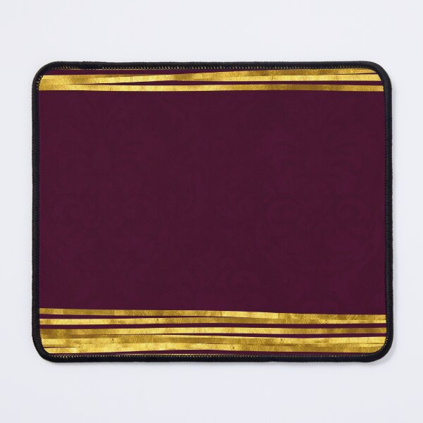 Item preview, Horizontal, elegant, modern, gold lines, burgundy, red, pattern designed and sold by Svitac.