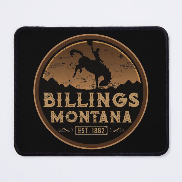 Item preview, Billings, Montana MT Wild West Cowboy designed and sold by NoBonesLife.