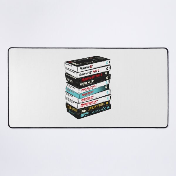Artikelvorschau, Freitag der 13. VHS-Stack| Perfektes Geschenk| Jason Voorhees Geschenk entworfen und verkauft von kriezselma.